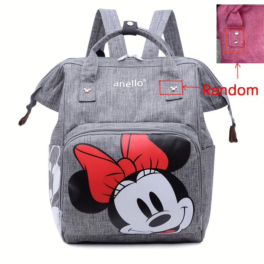 Canvas Backpack Casual - Zaino da Viaggio per Donne Mickey