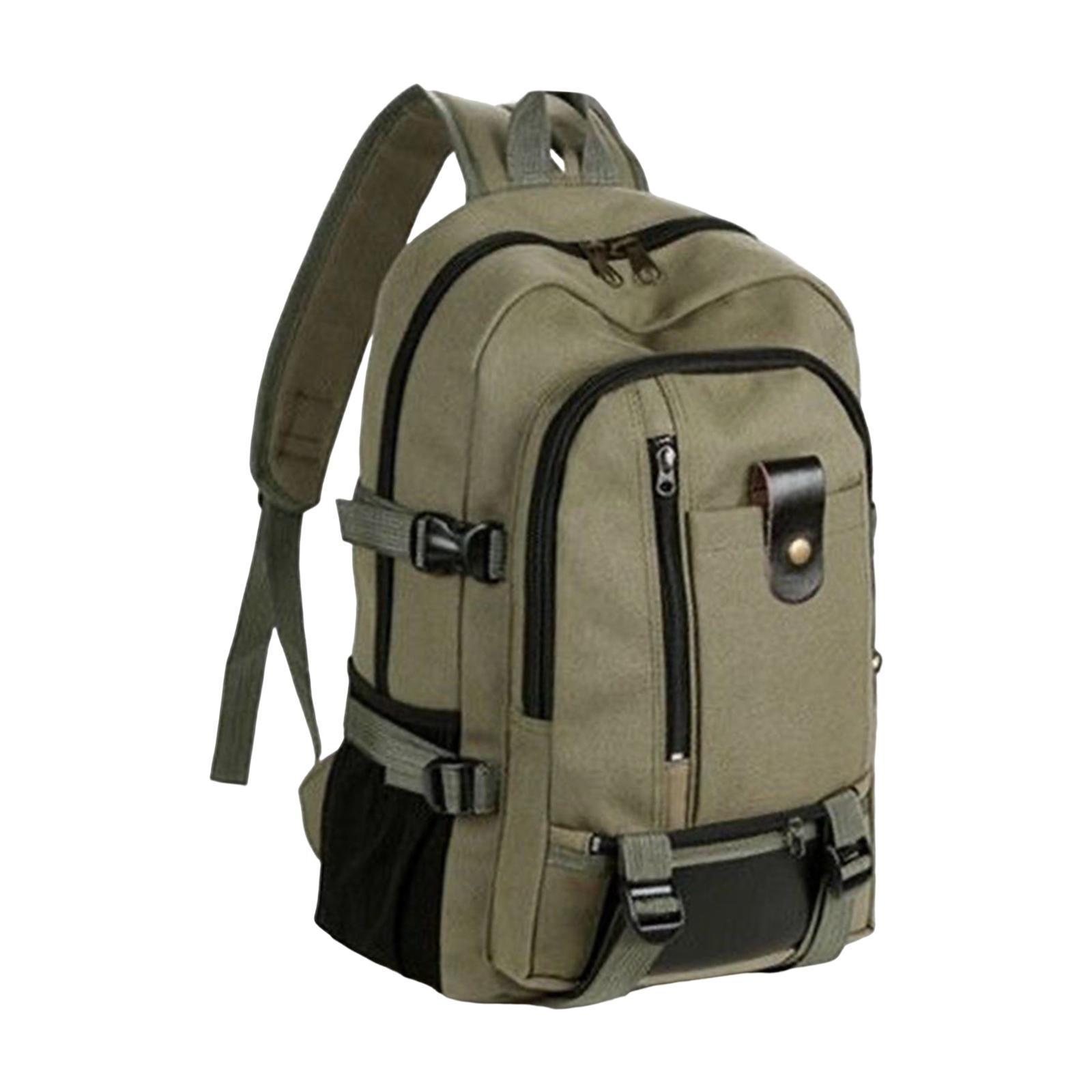 Canvas Backpack Casual - Zaino da viaggio in tela resistente