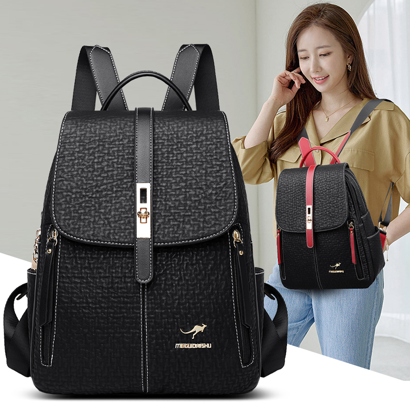 Zaini moda Zaino in pelle femm - Travel Backpack Anti Theft recensione e prezzo