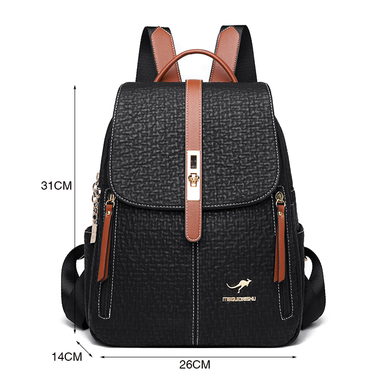 Zaini moda Zaino in pelle femm - Travel Backpack Anti Theft recensione e prezzo