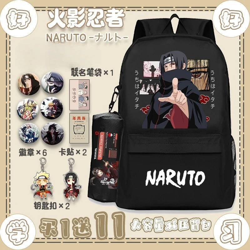 Nuovo Zaino Scolastico Naruto  - School Backpack Teen recensione e prezzo