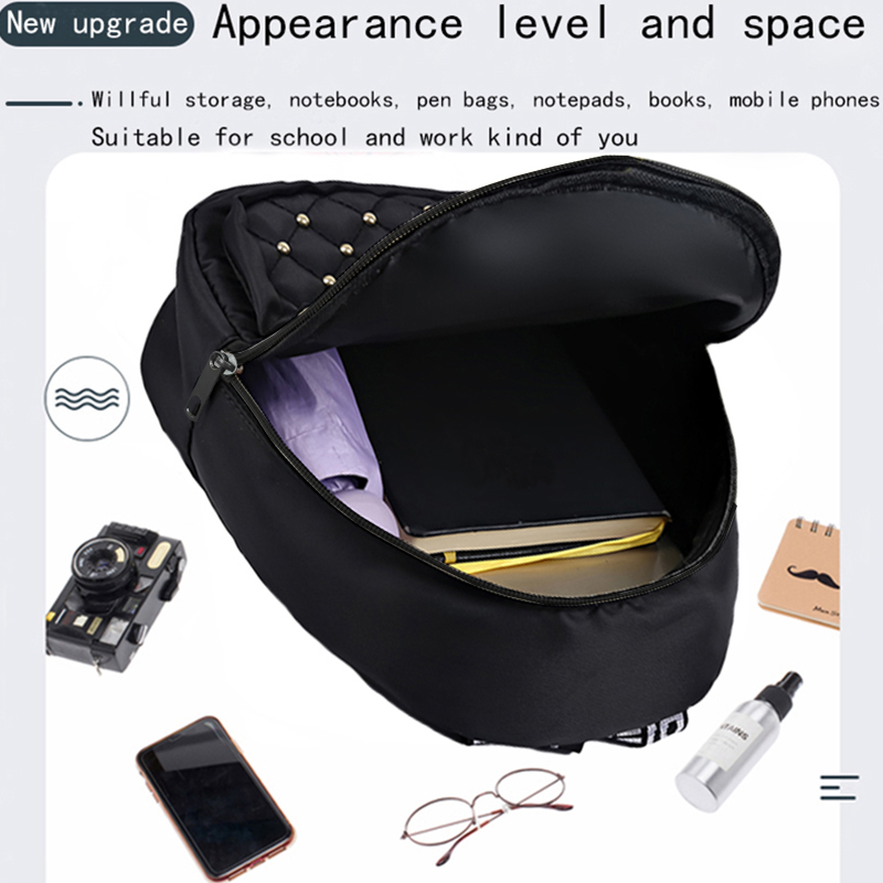 Zaino chic ed elegante con bor - Canvas Backpack Casual recensione e prezzo